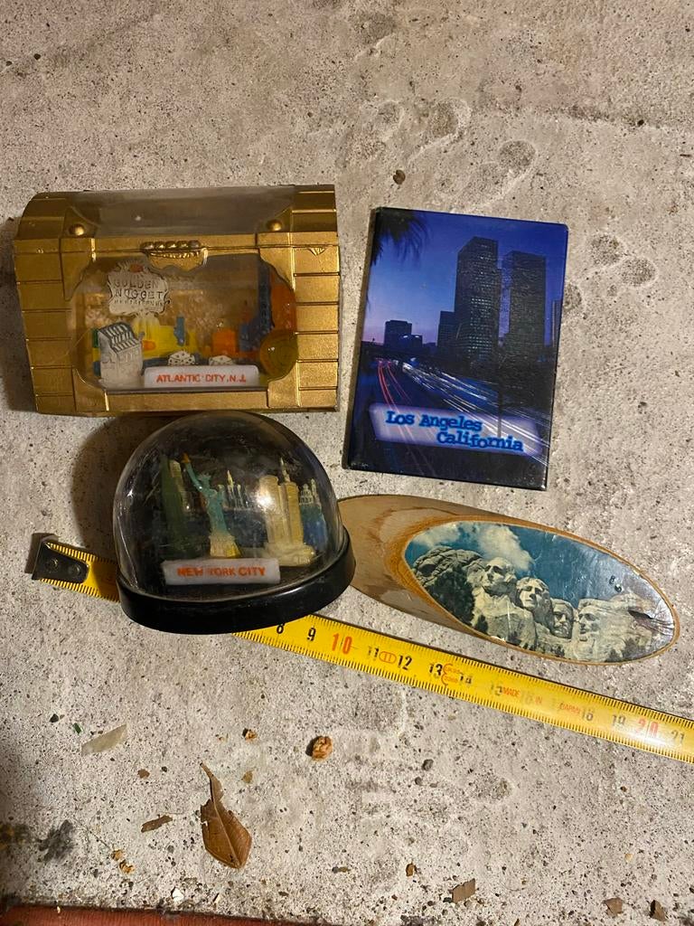 Amerikaanse Souvenirs: New York, LA, Atlantic City, Mount Ru, Ophalen of Verzenden, Gebruikt