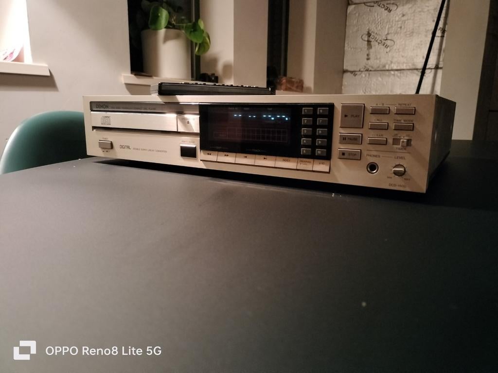 Denon DCD-1500  vintage cd-speler incl RC-1500 AB, Audio, Tv en Foto, Cd-spelers, Ophalen of Verzenden, Gebruikt, Overige merken