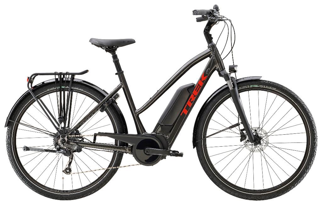 Mooie set electrische fietsen TREK Verve+ 2, Zo goed als nieuw, 51 tot 55 cm, 50 km per accu of meer, Ophalen