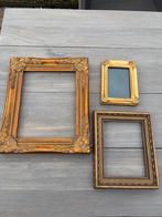 Set van 3 Gouden Barok Lijsten - Diverse Maten, Huis en Inrichting, Woonaccessoires | Lijsten, Minder dan 50 cm, Gebruikt, 50 tot 75 cm