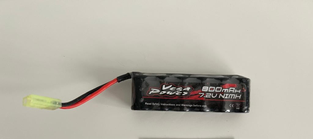 Himoto accu 800mah 7,2v 1/10 rc auto, Hobby en Vrije tijd, Modelbouw | Radiografisch | Auto's, Ophalen of Verzenden, Gebruikt