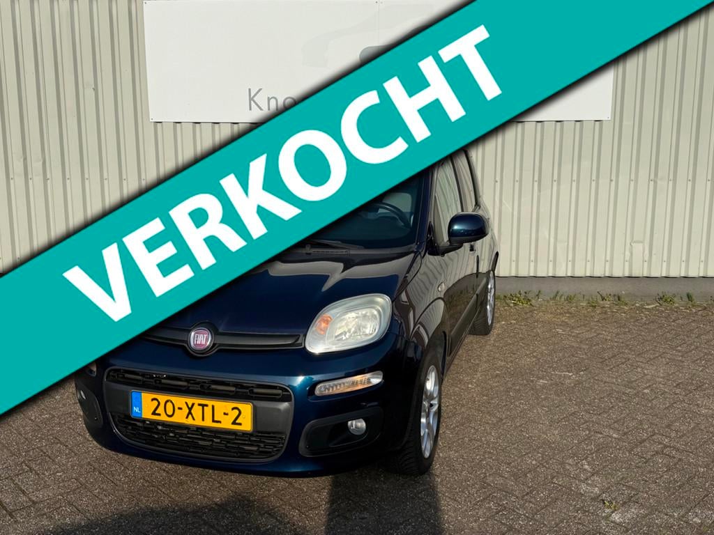 Fiat Panda 0.9 TwinAir Lounge Airco, NW. Apk, Voorwielaandrijving, Euro 5, Panda, Origineel Nederlands