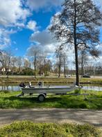 platbodem aluminium roofvisboot consoleboot, Watersport en Boten, 10 tot 30 pk, Gebruikt, Aluminium, Ophalen of Verzenden