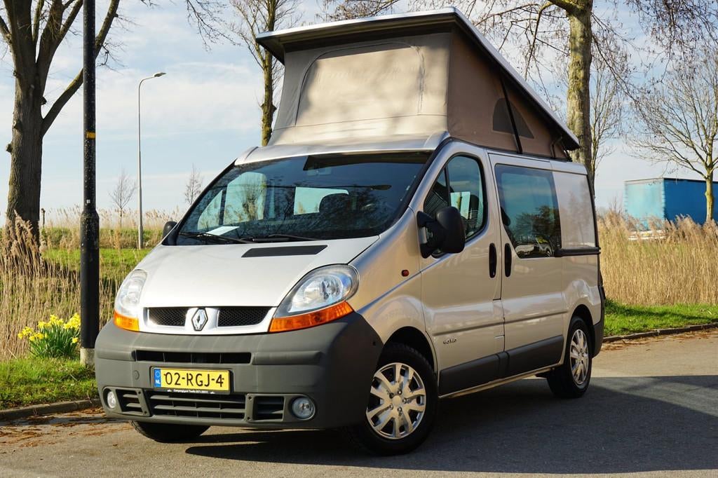 Renault TRAFIC 1000 L1H1 2.5 DCI 135 CamperVan - Hefdak - Ei, Overige merken, Buscamper of Camperbus, Tot en met 2, Bedrijf
