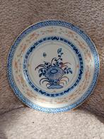 Chinees bord met bloemmotief, Ophalen of Verzenden