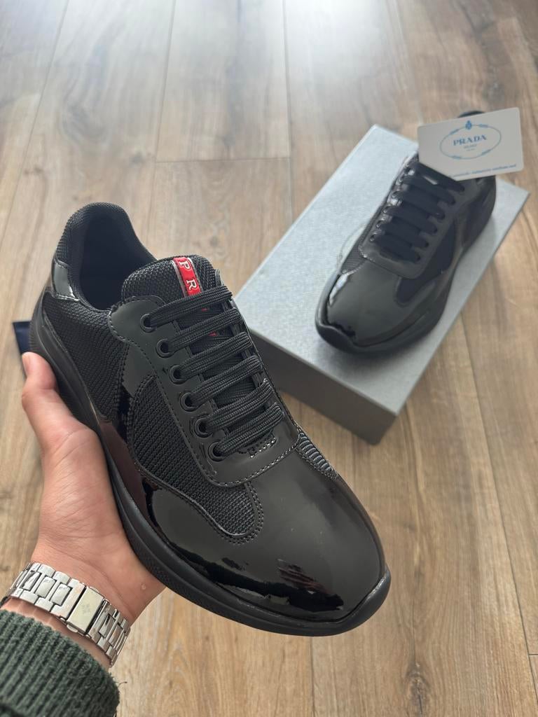 Prada Cups Maat 42 Zwart - Gloednieuw, Kleding | Heren, Schoenen, Ophalen, Nieuw, Zwart, Sneakers of Gympen