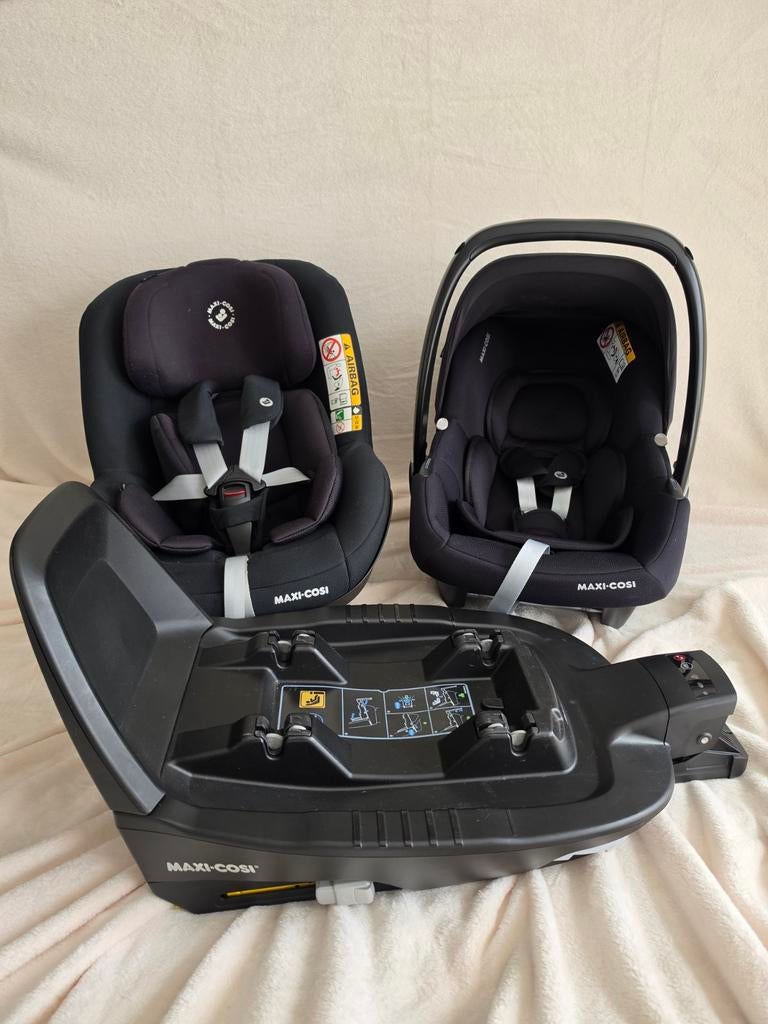 Maxi-Cosi Cabriofix, Pearl Pro2 i-Size & FamilyFix 3 set, Ophalen, Maxi-Cosi, Isofix