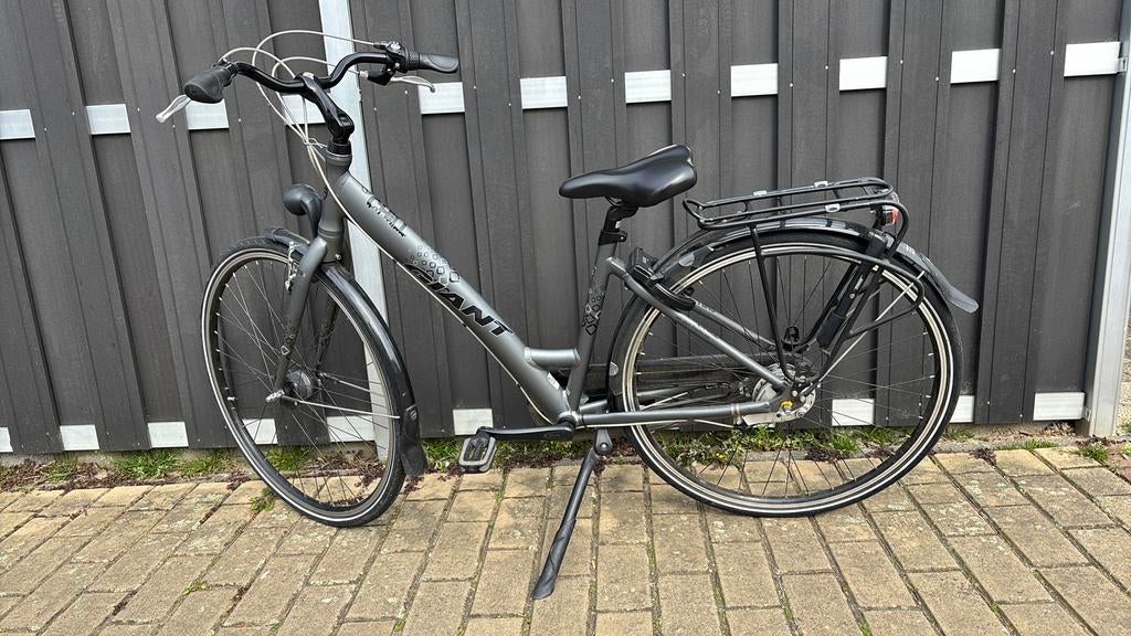 Dames fiets maat s giant chill zwart grijs, Ophalen, Gebruikt, Giant, Minder dan 10 versnellingen