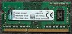 4GB DDR3 SODIMM 1600MHz PC3 RAM Kingston geheugen Laptop, Computers en Software, RAM geheugen, DDR3, Ophalen of Verzenden, Zo goed als nieuw