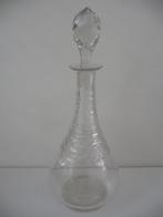 oude KRISTALLEN KARAF met STOP, hoog 23cm, Antiek en Kunst, Ophalen of Verzenden