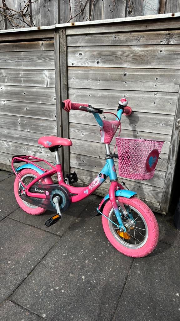 Batavus Twinkle kinderfiets 12 inch, Ophalen, Gebruikt, Minder dan 16 inch, Zijwieltjes