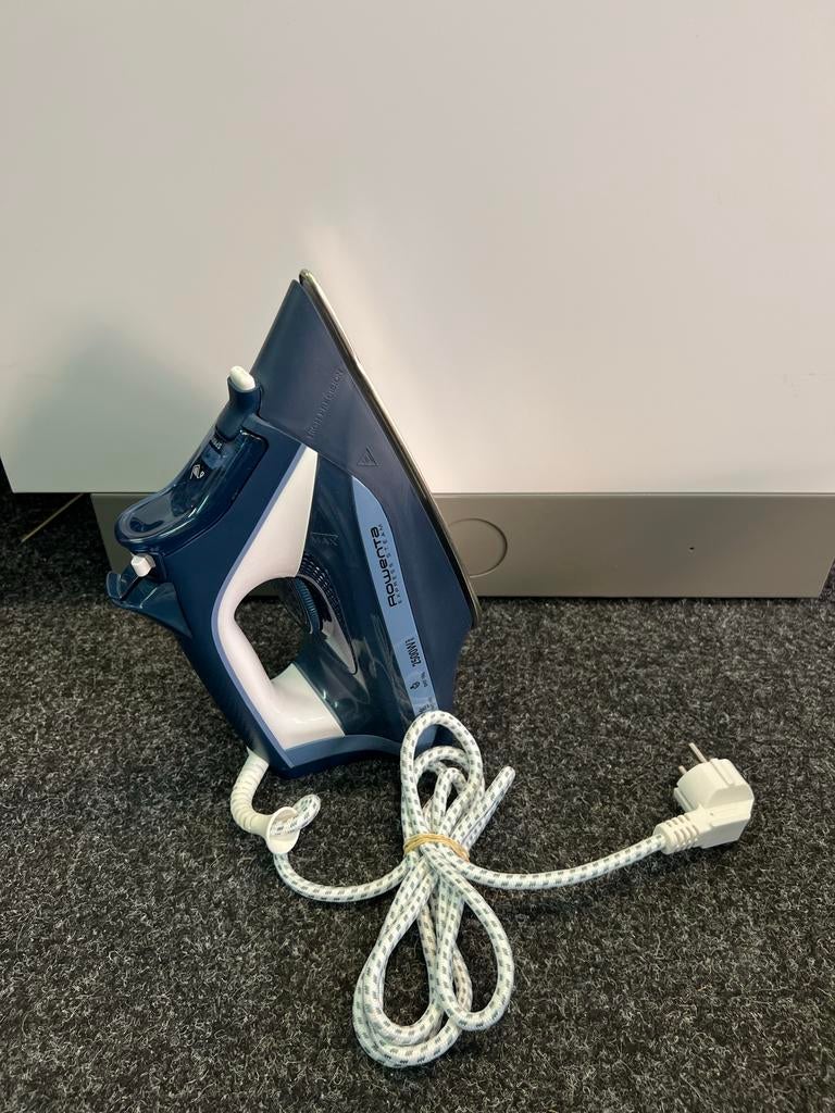 ROWENTA DW4308 Stoomstrijkijzer Blauw, Wit - Express Steam, Ophalen of Verzenden, Nvt, Nvt, Nvt