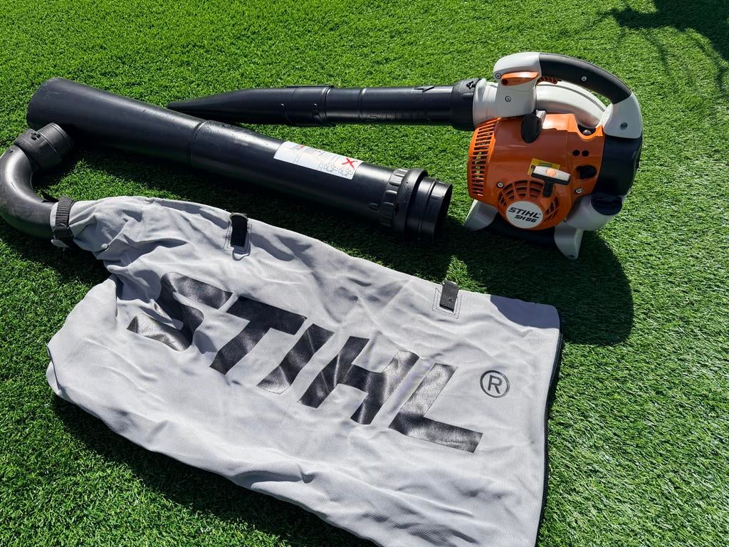 Stihl SH 86 Bladblazer/Bladzuiger met Versnipperfunctie, Benzine, Gebruikt, Handgedragen, Ophalen of Verzenden