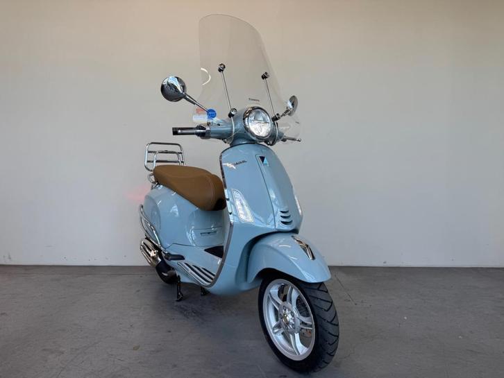 Vespa Primavera Amazon Blue (custom) NIEUW 0 KM, Fietsen en Brommers, Scooters | Vespa, Nieuw, Maximaal 45 km/u, Benzine, Ophalen of Verzenden