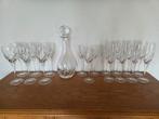 Toscane Kristallen Wijn- en Champagneglazen met Karaf, Antiek en Kunst, Antiek | Glas en Kristal, Ophalen