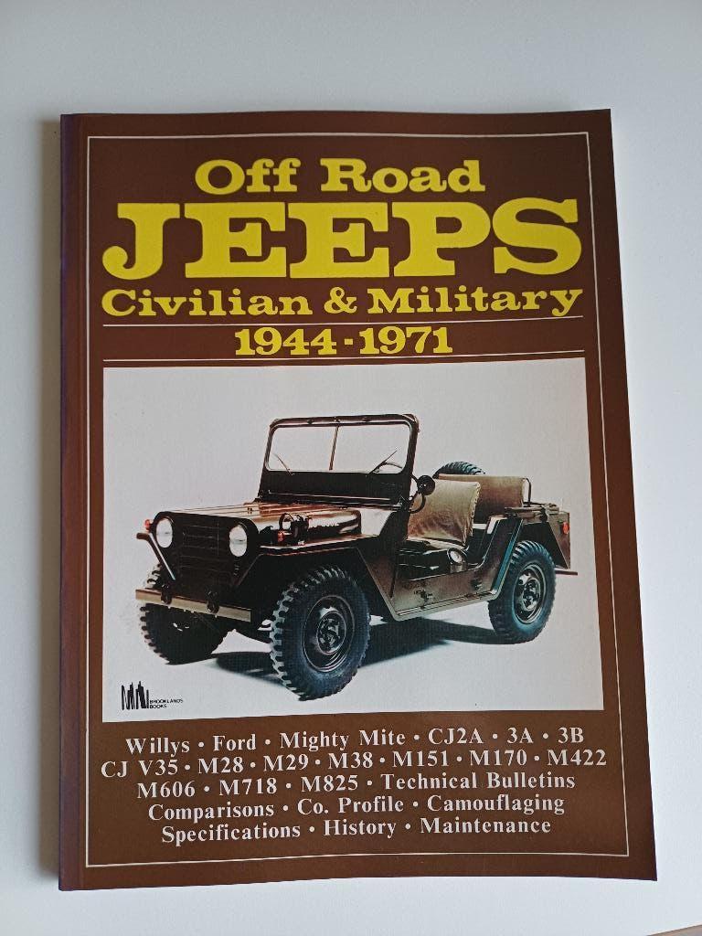 Een boek over Off Road Jeeps Civilian & Military 1944-1971, Ophalen of Verzenden, Gelezen, Overige merken