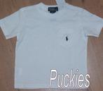 Maat 80 Wit Ralph Lauren t-shirt NIEUW (7010), Kinderen en Baby's, Babykleding | Maat 80, Nieuw, Ophalen of Verzenden, Jongetje