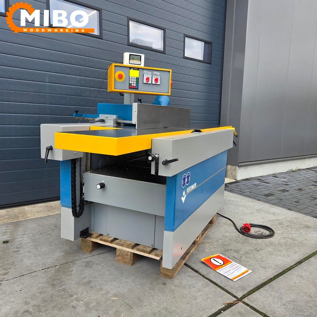 VERTONGEN Vlakenvandiktebank 630mm tersa schaafmachine **, Ophalen of Verzenden, Zo goed als nieuw