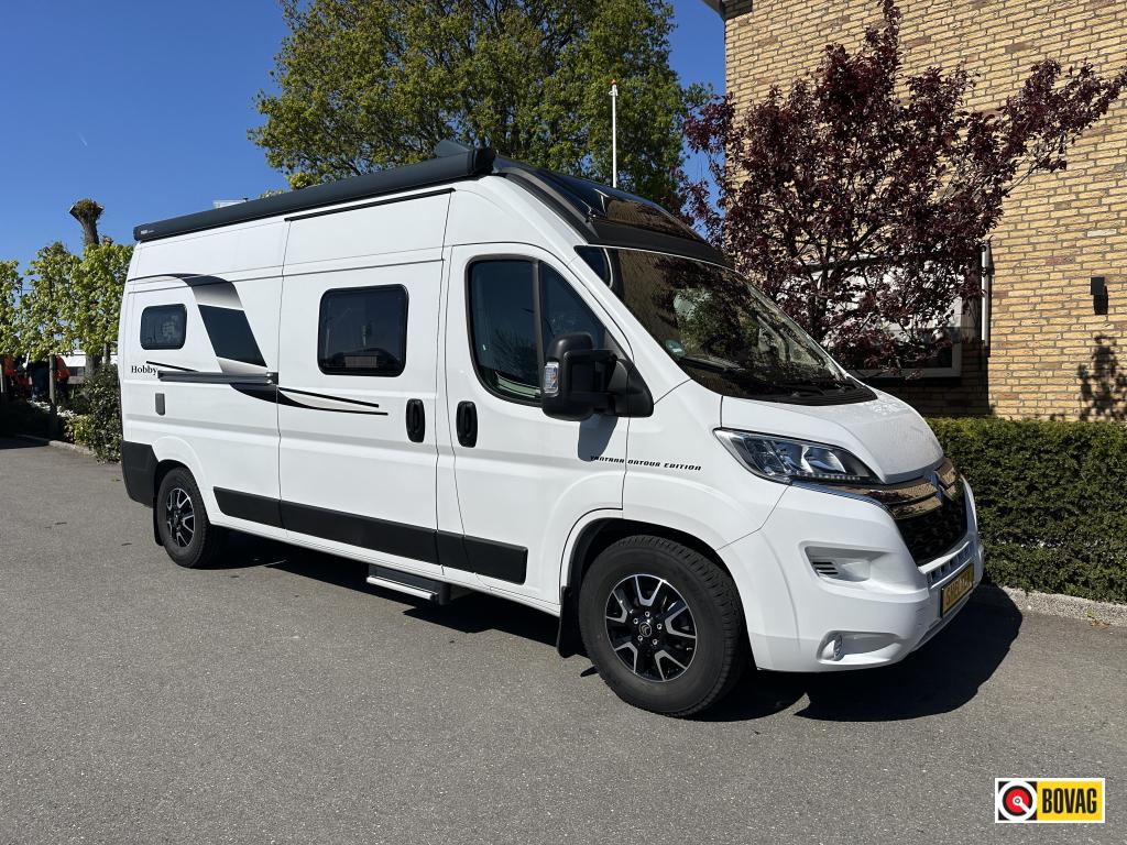 Hobby Vantana Ontour Edition 60 FT ZGAN zeer compleet, Caravans en Kamperen, Campers, Buscamper of Camperbus, Ringverwarming, Hobby