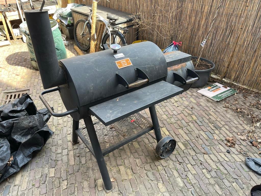 BBQ Offset Smoker - Gratis Ophalen, Tuin en Terras, Barbecue-accessoires, Ophalen, Gebruikt