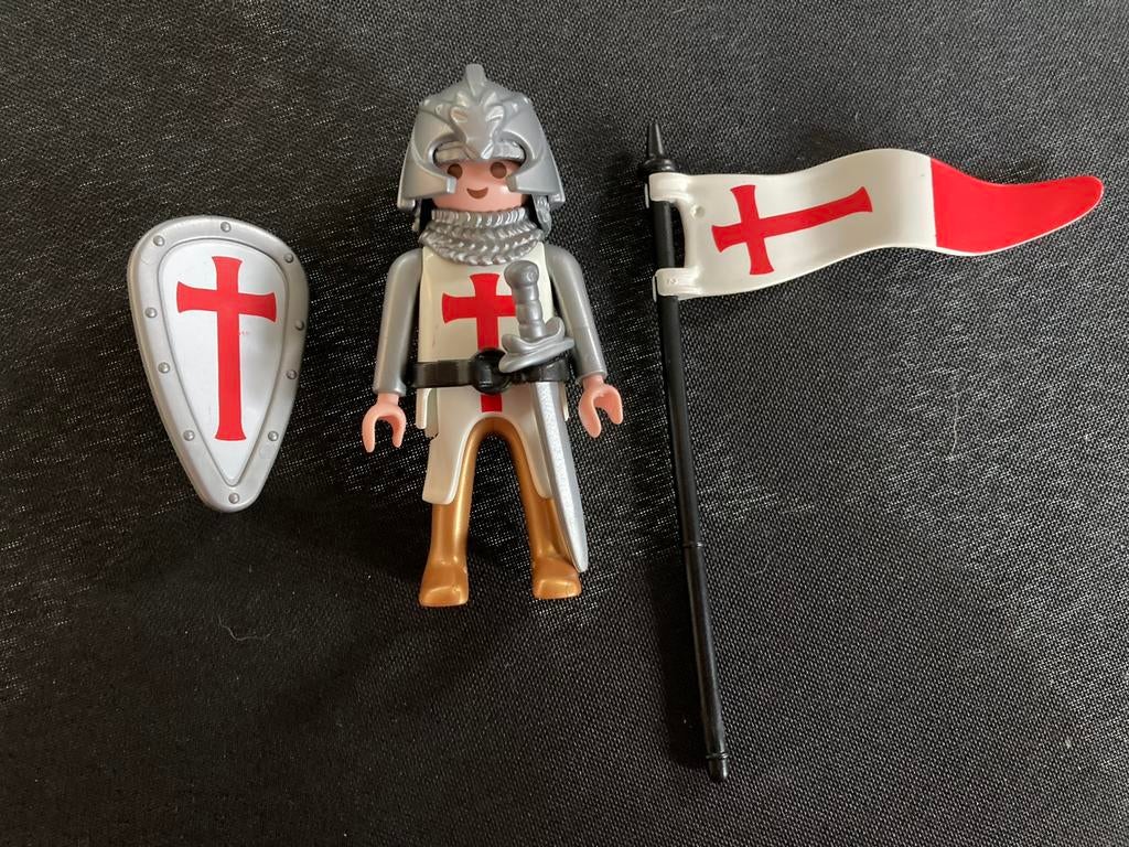 Playmobil rode kruis ridder, Ophalen of Verzenden, Zo goed als nieuw
