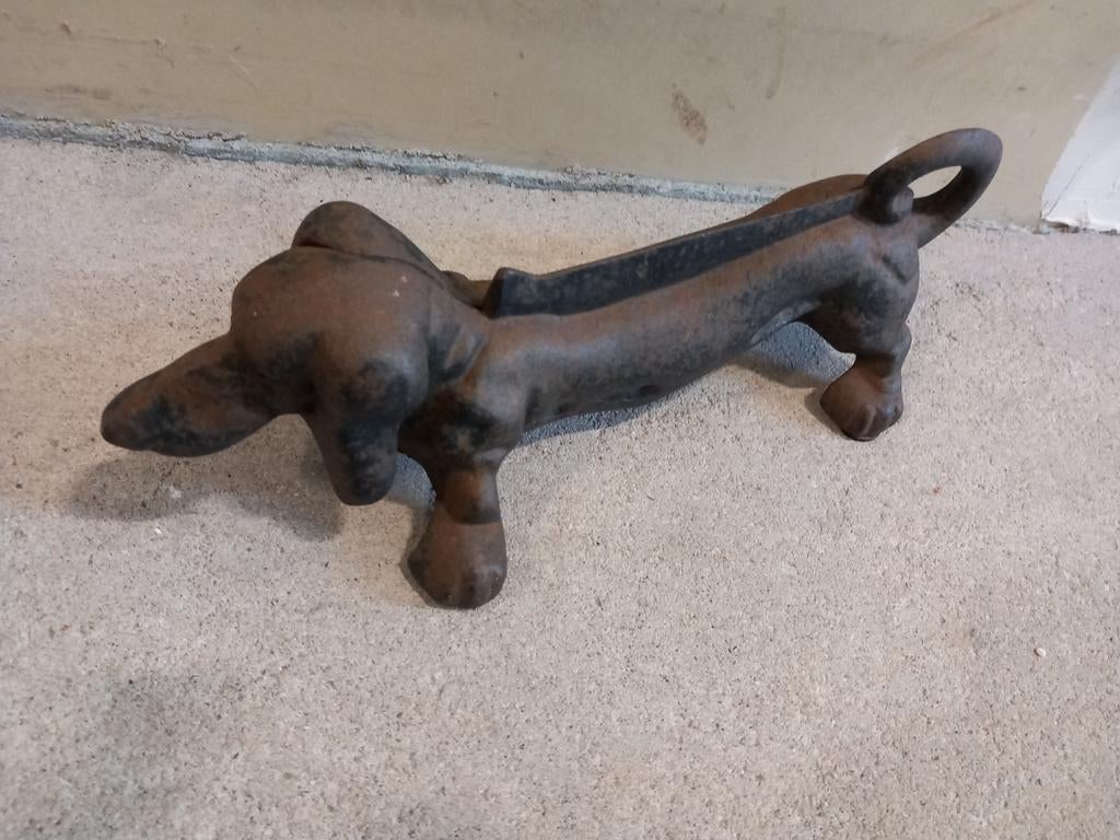 Gietijzeren tekel, Ophalen, Gebruikt