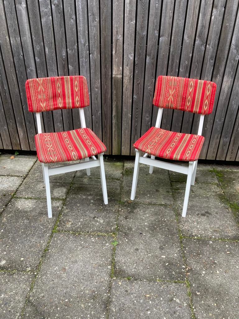 Set vintage stoelen jaren 70 Bauhaus stijk, Ophalen