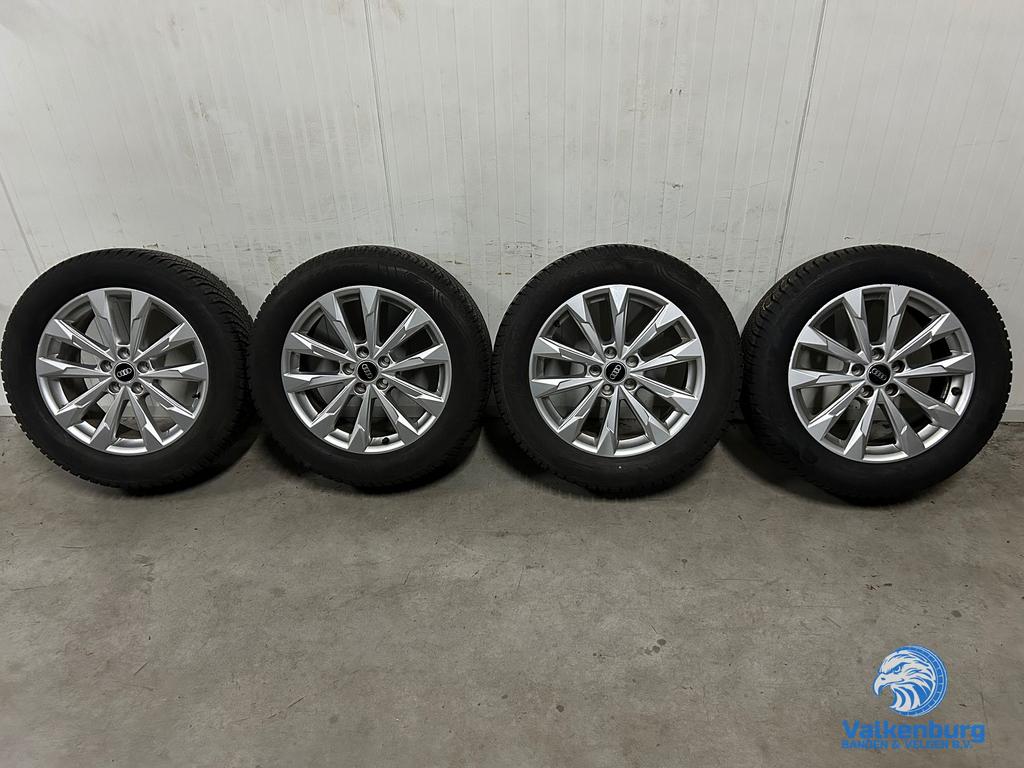 7-8mm! Originele Audi Q3 F3 83A 18 inch velgen 5x112 allseas, 18 inch, Gebruikt, -, -
