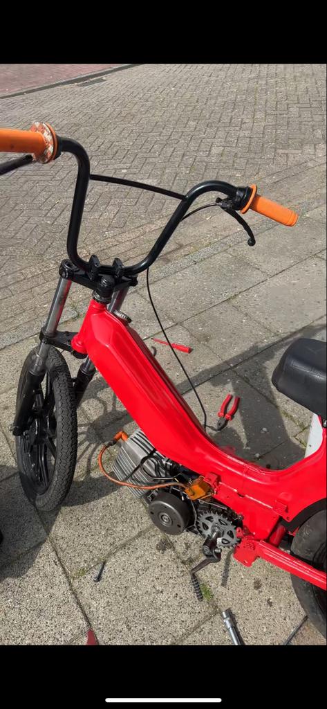 Tomos 65cc met extra blok en veel onderdelen, Ophalen, Gebruikt, Maximaal 45 km/u, Overige modellen