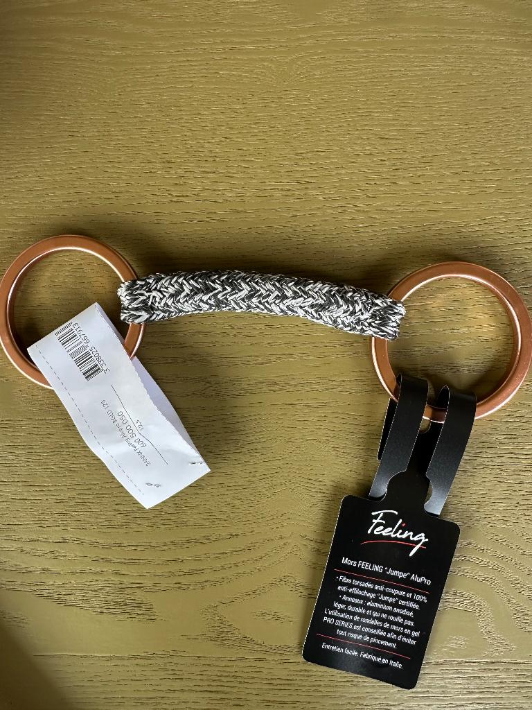 Feeling Alupro Jumpe Bit – Nieuw - 12,5cm rosé gold, Ophalen of Verzenden, Nieuw, Dressuur