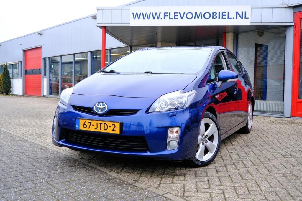 Toyota Prius 1.8 Dynamic Aut. Navi|Alcantara|LMV|LED, Gebruikt, 4 cilinders, Blauw, Alcantara