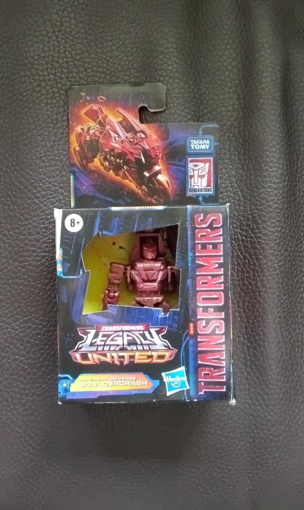 transformers - legacy bouldercrash, Overige generaties, Ophalen of Verzenden, Nieuw, Overige rassen