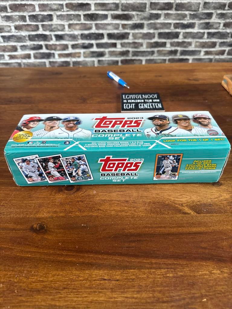 Topps 2023 Baseball Complete Set - Rookies & Variations, Ophalen of Verzenden, Zo goed als nieuw, Overige sporten, Spelerskaart