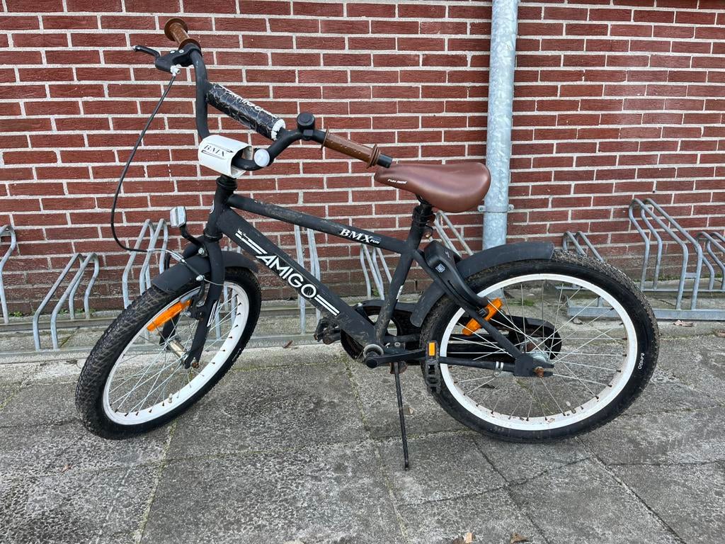 Amigo BMX kinderfiets 20 inch, Fietsen en Brommers, Ophalen, Gebruikt, Staal, 16 tot 20 inch