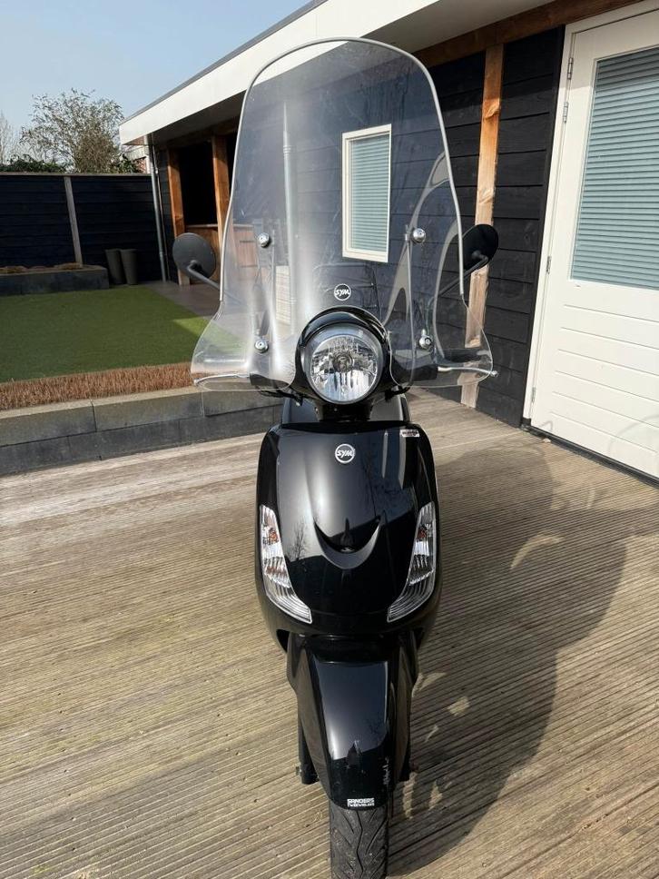SYM Fiddle 2, Fietsen en Brommers, Scooters | SYM, Gebruikt, Fiddle, Maximaal 45 km/u, Benzine, Ophalen