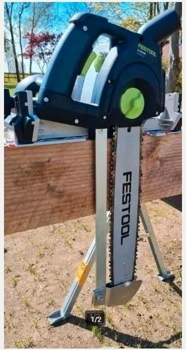 Festool IS 330 EB Zwaardzaag - 1600W - 330mm nieuwstaat!!, Ophalen, 70 mm of meer, Zo goed als nieuw, 1200 watt of meer