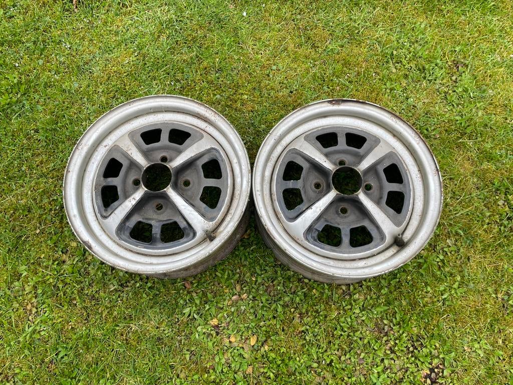 Originele Opel Kadett A B C SR Velgen 2 Stuks 13 Inch GM, Ophalen