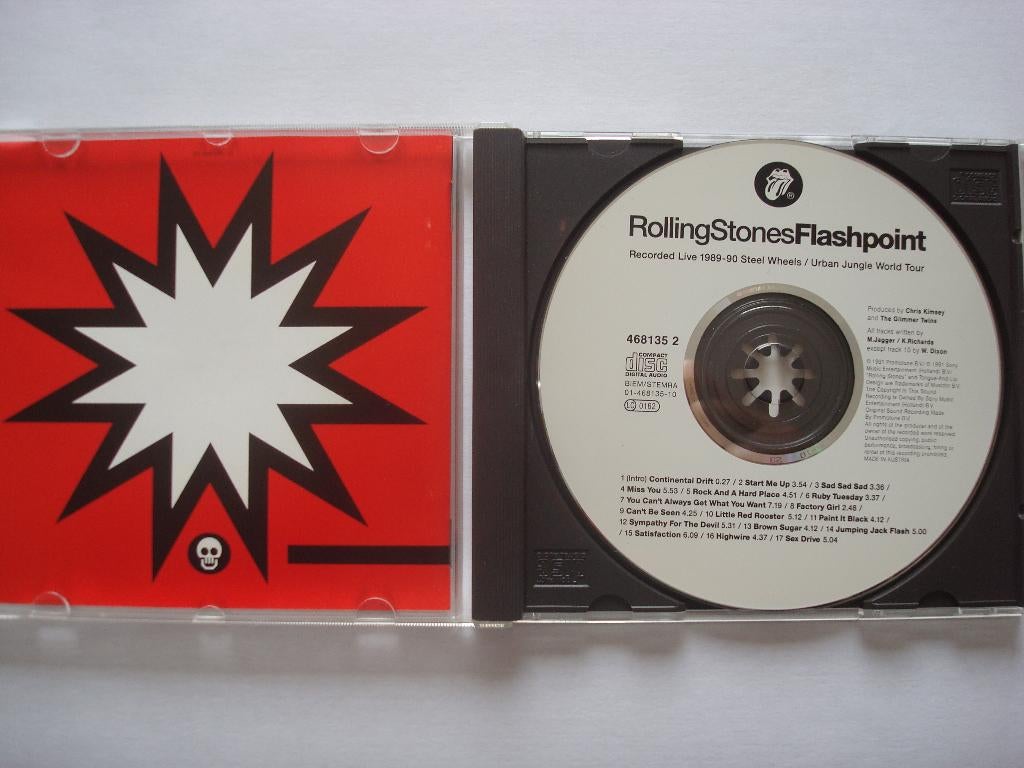 Cd Rolling Stones Flashpoint, Ophalen of Verzenden, Zo goed als nieuw, Poprock