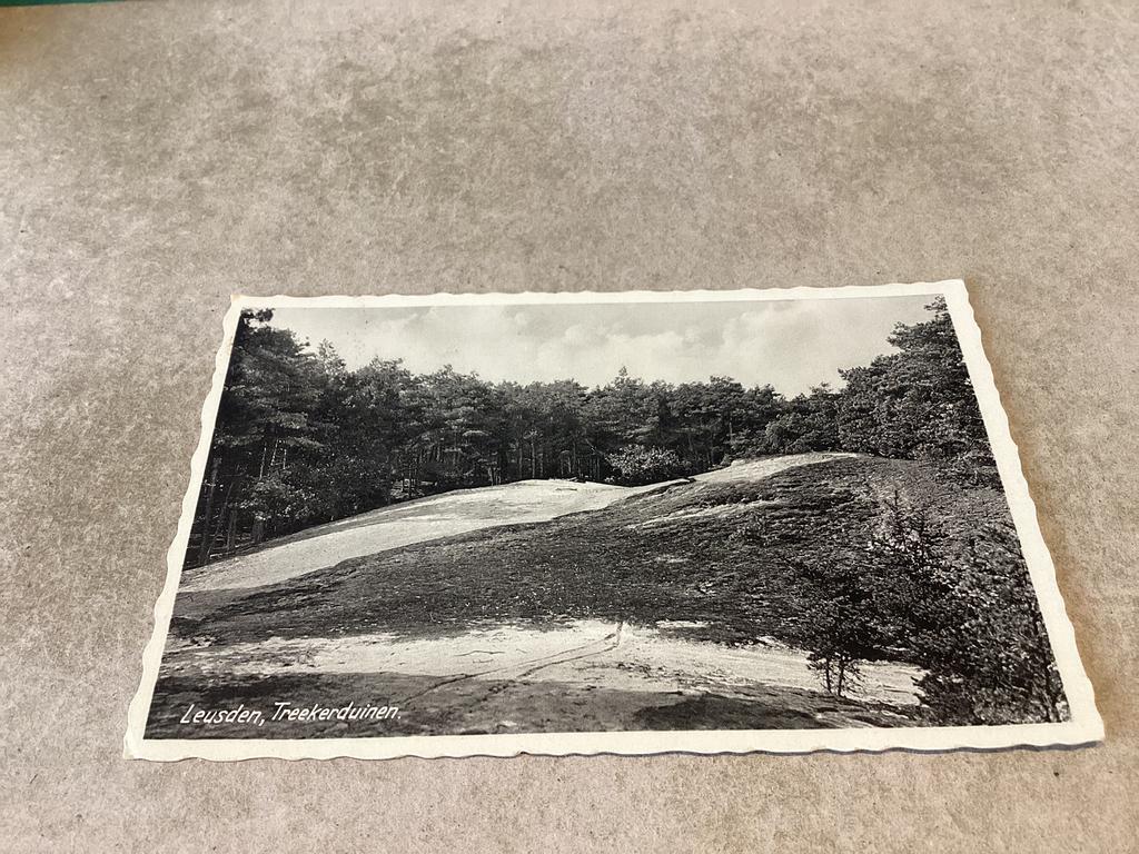 Leusden.      Treekerduinen.   1942, Verzamelen, Ansichtkaarten | Nederland, Ophalen of Verzenden, 1940 tot 1960