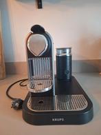 Krups Citiz + Milk Nespresso Machine, Ophalen, Koffiepads en cups, Espresso apparaat, Zo goed als nieuw