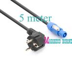 Powercon, Stroomkabel, Powerconnector - Schuko kabel 5.0m, Info@marbeco.nl, Apparatuur, Power Dynamics, Nieuw