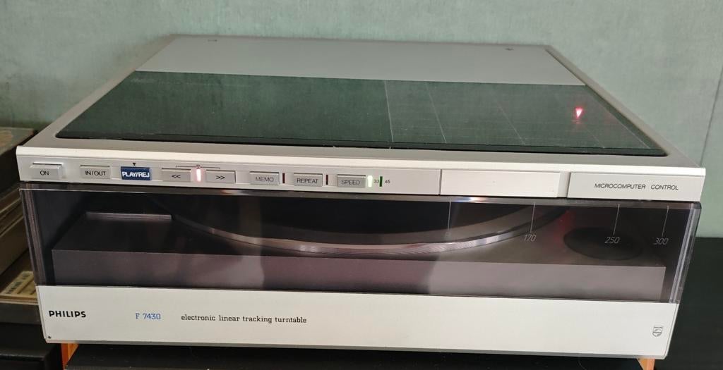 Philips F7430 Platenspeler met Schuiflade!!!, Audio, Tv en Foto, Platenspelers, Ophalen of Verzenden, Philips, Automatisch