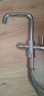 Hotto 3-in-1 Kraan: Koud, Warm & Kokend Water, Ophalen, Gebruikt, Chroom, Kraan