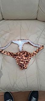 Tijger string zie scan, Kleding | Heren, Verzenden, Overige kleuren, Slip