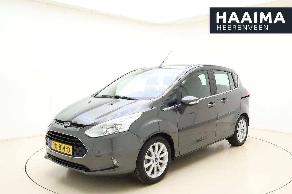 Ford B-Max 1.0 EcoBoost Titanium | Navigatie | Climate & Cru, Voorwielaandrijving, Euro 5, Gebruikt, 750 kg