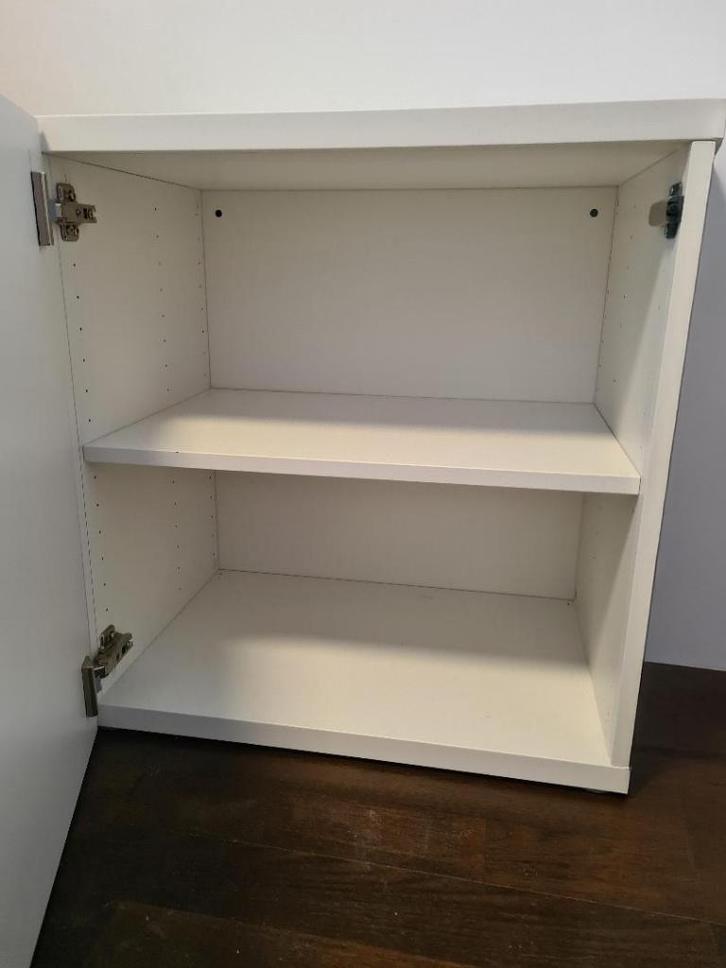 IKEA BESTÅ kast wit met deur en plank 60x40x64, Huis en Inrichting, Kasten | Televisiemeubels, Zo goed als nieuw, Minder dan 100 cm