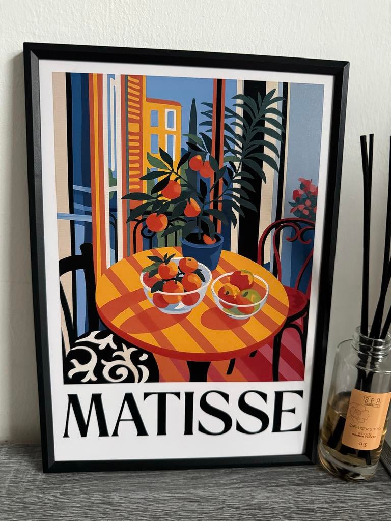 Matisse Poster Ingelijst 21x30cm, Antiek en Kunst, Ophalen of Verzenden
