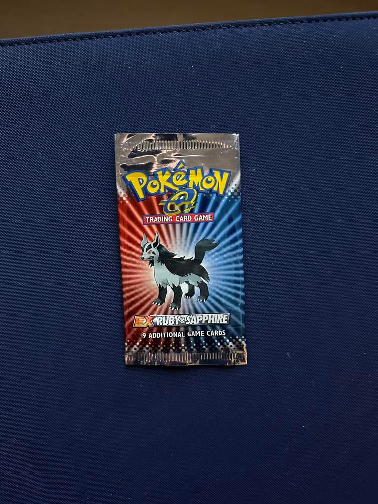 Vintage booster pack Pokémon open, Ophalen of Verzenden, Nieuw, Booster