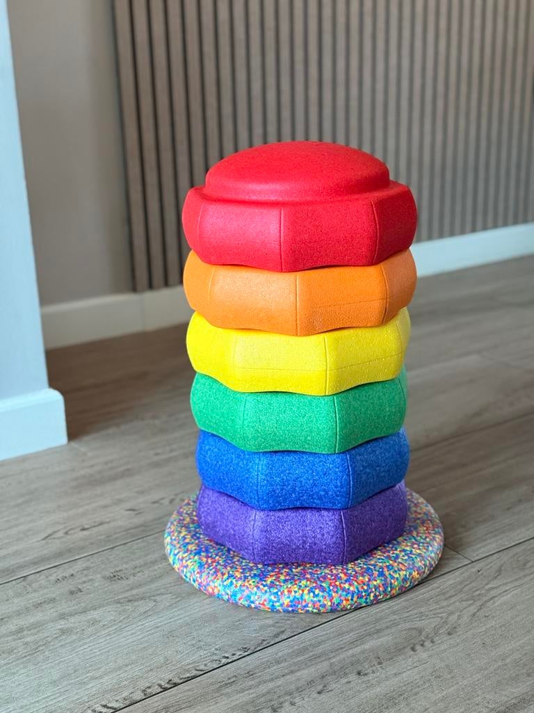 Stapstenen, open-end speelgoed, Ophalen, Zo goed als nieuw