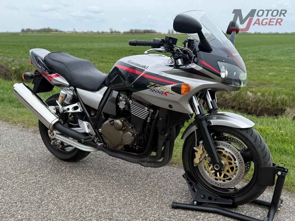KAWASAKI ZRX 1200 S - SUPERSTAAT! - ( ZRX1200 ZRX1200s ), 1165 cc, 4 cilinders, Motorrijbewijs A, Bedrijf